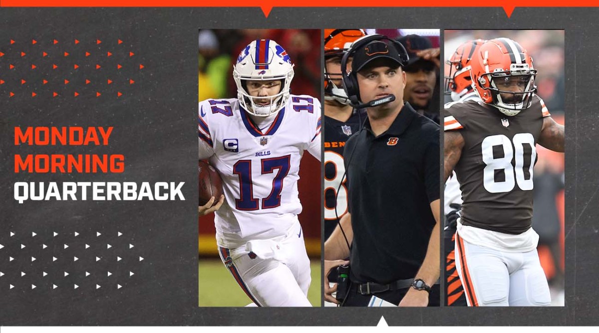 Josh Allen, Zac Taylor, Jarvis Landry